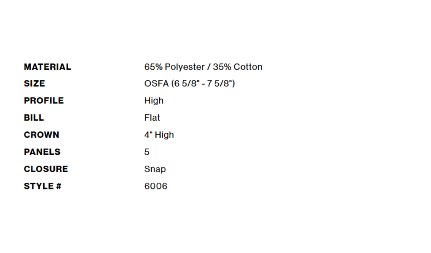 Yupoong 6006