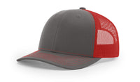 Charcoal/Red