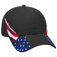 Vertical American Flag